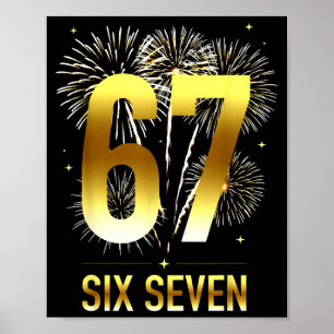 67 Silvester-Party-Pyjama-Shirt 6 7 Meme 67 20 Poster