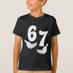 67 Six Seven 6 7 Kinder 67 Teenager Jungen 6-7 Mem T-Shirt
