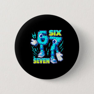 67 Six Seven 6-7 Lustiges Italienisches Brainrot K Button