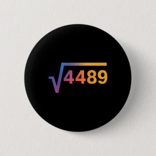 67 Six Seven 6-7 Meme  Button