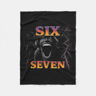 67 Six Seven Bootleg 6 7 Meme Design Lustig 6 7 Fleecedecke