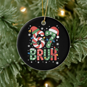 67 Six Seven Bruh Lustiges Weihnachten 6 7 Meme  Keramik Ornament