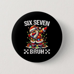 67 Six Seven Burh Lustiges Weihnachten 6 7 Meme Mä Button