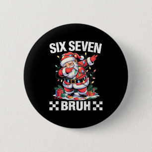 67 Six Seven Burh Lustiges Weihnachten 6 7 Meme Mä Button