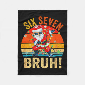 67 Six Seven Burh Lustiges Weihnachten 6 7 Meme Mä Fleecedecke