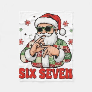 67 Six Seven Burh Lustiges Weihnachten 6 7 Meme Mä Fleecedecke