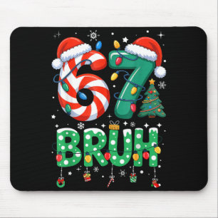 67 Six Seven Burh Lustiges Weihnachten 6 7 Meme Mä Mousepad