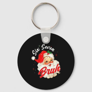 67 Six Seven Burh Lustiges Weihnachten 6 7 Meme Mä Schlüsselanhänger