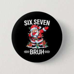 67 Six Seven Burh Weihnachten 6 7 Meme Button
