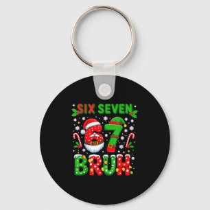 67 Six Seven Burh Weihnachten 6 7 Meme  Schlüsselanhänger
