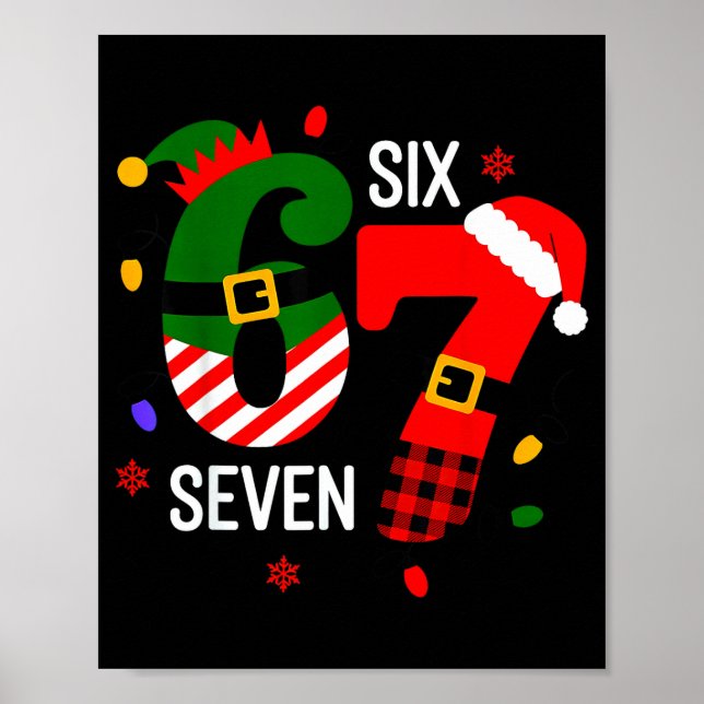 67 Six Seven Christmas  Poster (Vorne)