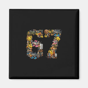 67 Six Seven Geburtstags Meme Viral Italienische B Magnet