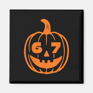 67 Six Seven Halloween-Kostüm für Schüler Lehrer Magnet