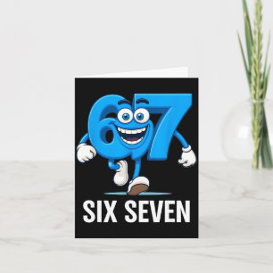 67 Six Seven Lustiger Italienischer Brainrot Kids  Karte