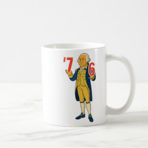 67 Six Seven Lustiges George-Washington-Meme-T-Shi Kaffeetasse