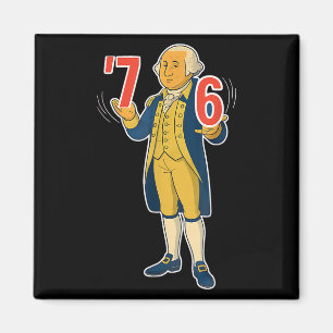 67 Six Seven Lustiges George Washington Meme T-Shi Magnet