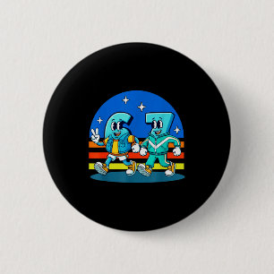 67 Six Seven Lustiges Meme Lustiges Design Kinder  Button