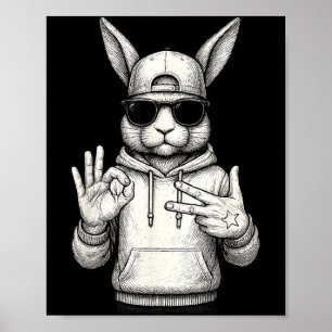 67 Six Seven Meme 6 7 Lustiger Ostertag für Jungen Poster