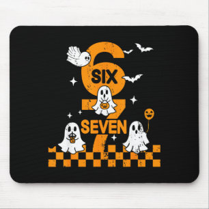 67 Six Seven Meme 6 7 Paar passende Halloween Co Mousepad