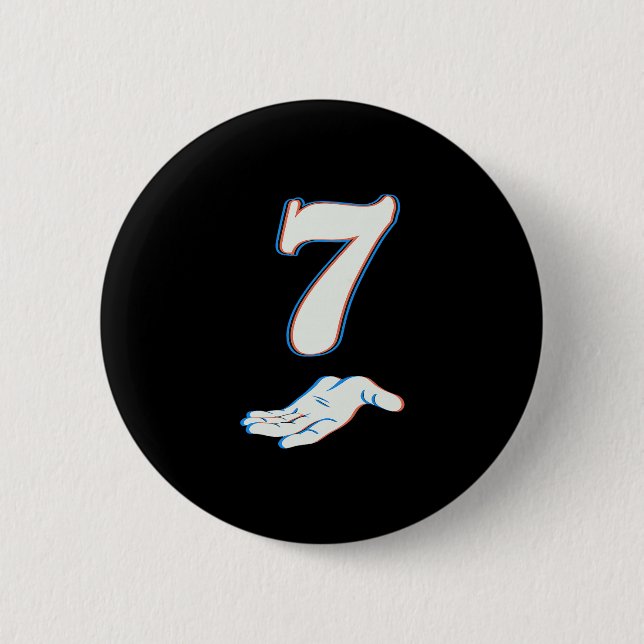 67 Six Seven Meme Paarkostüm Halloween-Kostüm Button (Vorderseite)