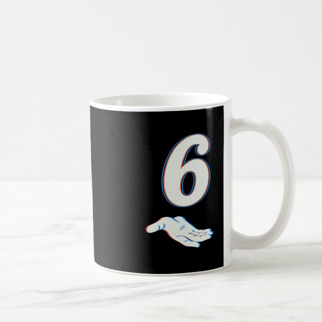 67 Six Seven Meme Paarmatching-Halloween-Kostüm Kaffeetasse (Rechts)