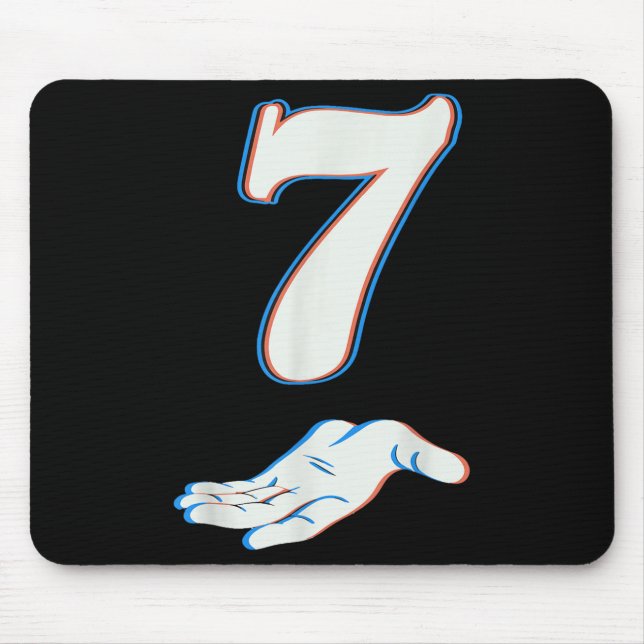 67 Six Seven Meme Paarmatching Halloween Kostüm Mousepad (Vorne)