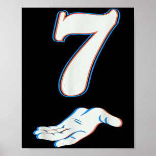 67 Six Seven Meme Paarmatching-Halloween-Kostüm Poster