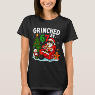67 Six Seven Meme Weihnachten Grinched Von 6-7 Gen T-Shirt