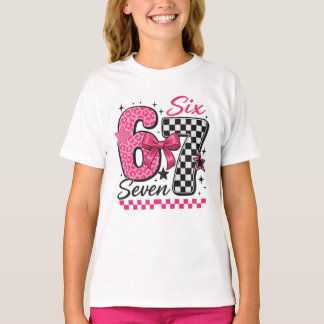 67 Six Seven Retro-Popkultur T-Shirt