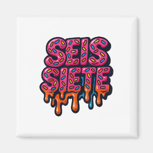 67 Six Seven Seis Seven Spanische Gehirnwäsche Vir Magnet