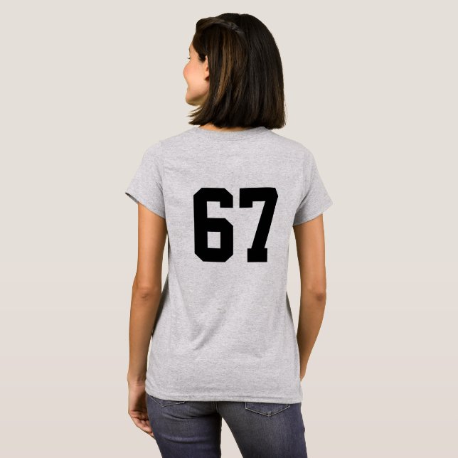 67 Six Seven T-Shirt (Schwarz voll)