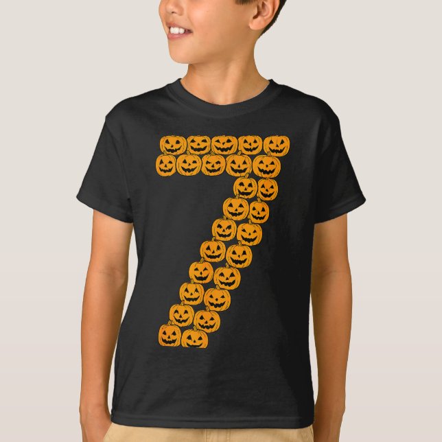 67 Sixty Seven Halloween Costume Pumpkins Funny 6  T-Shirt (Vorderseite)