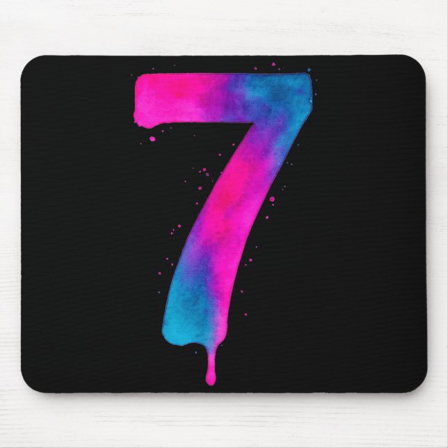 67 Sixty Seven Halloween-Kostüm Bunt Lustig 6  Mousepad (Vorne)
