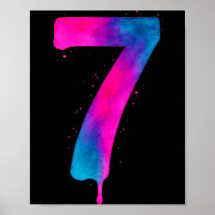 67 Sixty Seven Halloween-Kostüm Bunt Lustig 6 Poster