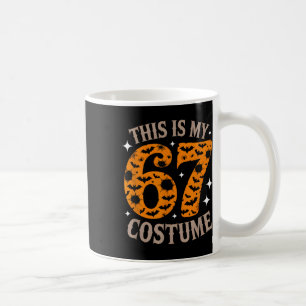 67 Sixty Seven Halloween-Kostüm Lustig 6 7 Meme De Kaffeetasse