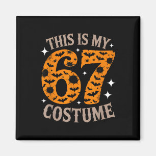 67 Sixty Seven Halloween-Kostüm Lustig 6 7 Meme De Magnet