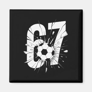67 Soccer Six Seven 6 7 Meme 67 _2 Magnet