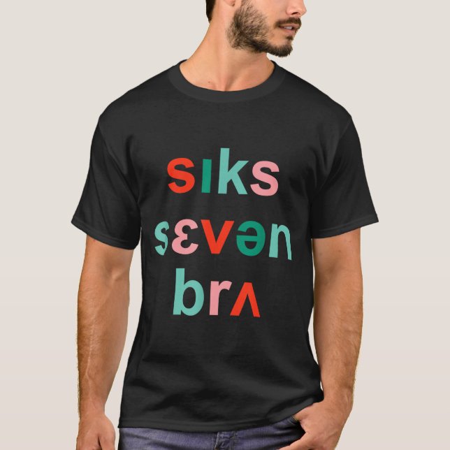 67 Speech Therapy Meme Funny Six Seven Bruh Slp Ch T-Shirt (Vorderseite)
