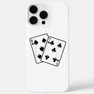 67 Spielkarten Meme Lustig Sechs Sieben iPhone 16 Pro Max Hülle