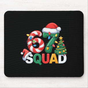 67 Squad Squad Lehrer Weihnachtsdesign Lustig 67 Mousepad