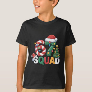 67 Squad Squad Lehrer Weihnachtsdesign Lustig 67  T-Shirt