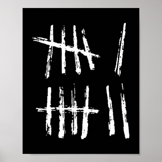 67 Strichhemd Lustig Sechs Sieben 67 Meme 6 7 Nu Poster (Vorne)