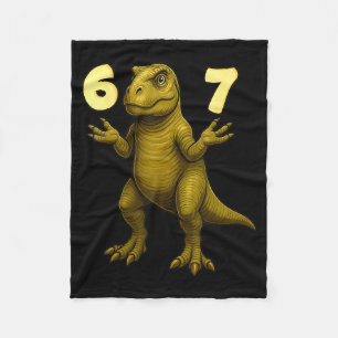 67 T-Rex Hände Bewegungs-Dinosaurier-Meme für Kind Fleecedecke