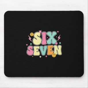 67 T-Shirt für Lehrer 67 Meme Frauen Lehrer Sechs  Mousepad