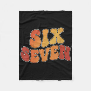 67 T-Shirt für Lehrer 67 Meme Frauen Lehrer Six Se Fleecedecke