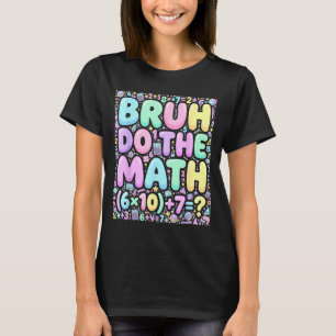 67 T-Shirt Six Seven Meme 6-7 Jungen Mädchen Bruh