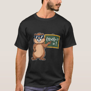67 Tag der Murmeltier 6-7 Meme Mathelehrer Sechs S T-Shirt