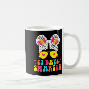 67. Tag des Schul-Shirts 67 Tag Smarter Bun Lehrer Kaffeetasse