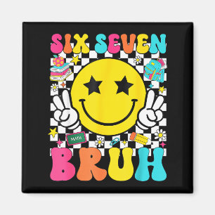 67. Tag des Schul-Shirts 67 Tage Schlauer Lächeln Magnet