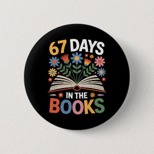 67 Tage im Buch Ck Zurück zur Schule Lesen Liberia Button
